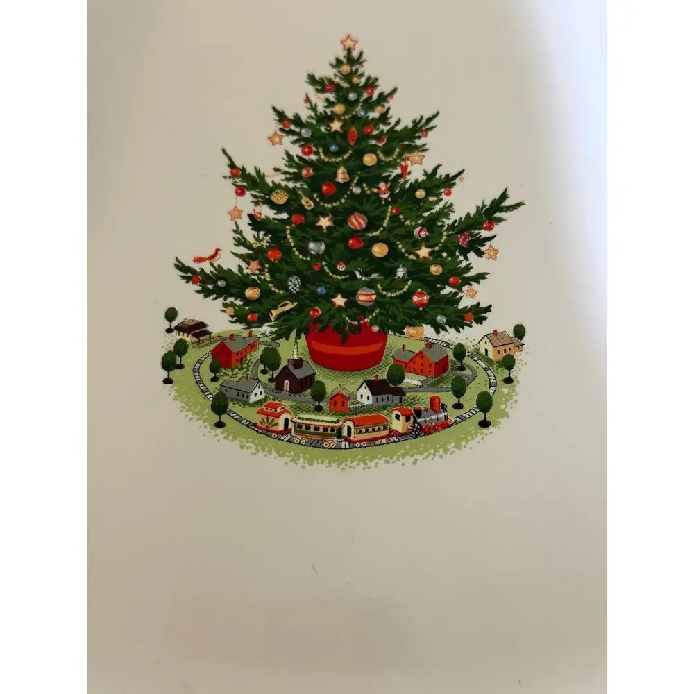 Vintage Pfaltzgraff Christmas Heritage Bell Serving Dish Holiday Serveware